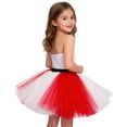 thumbnail image 7 of EnJoCho Toddler Girl Tutu Skirt Girl's Tutu Tulle Skirt Fancy Dress Up Par𝗍y Dancing Fashion Pleated Gauze Short Skirts 80s Cosplay Skirt, 7 of 7