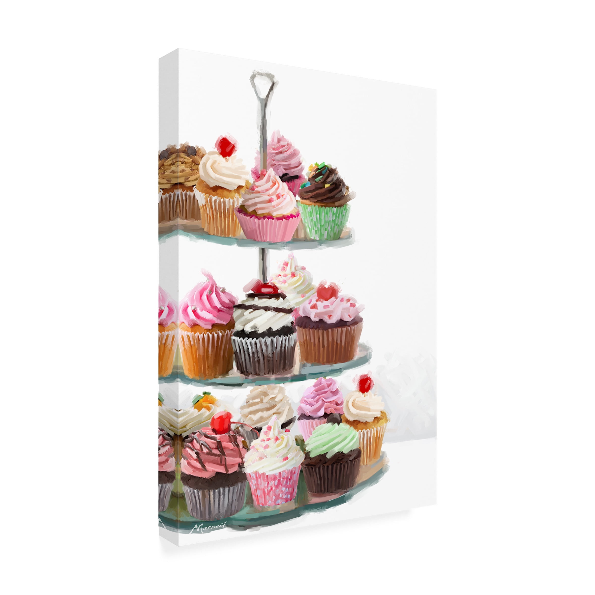 The Macneil Studio 'Cup Cakes' Canvas Art
