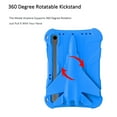 thumbnail image 7 of GSFY Case for Galaxy Tab S8 2022/S7 2020 11 Inch, Lightweight Safe EVA 360 Degree Airplane Kickstand Shockproof Case with Pencil Holder for Samsung Galaxy Tab S8/S7 (X700/X706/T870/T875/T878), Blue, 7 of 7