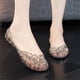 thumbnail image 2 of Amzcrzy Zapatos de mujer,Zapatos de mujer,Zapatillas de mujer, Sandalias planas de verano con agujeros para mujer, zapatos casuales de gelatina de plástico con cristales Sandalias Mujer Zapatillas De, 2 of 7
