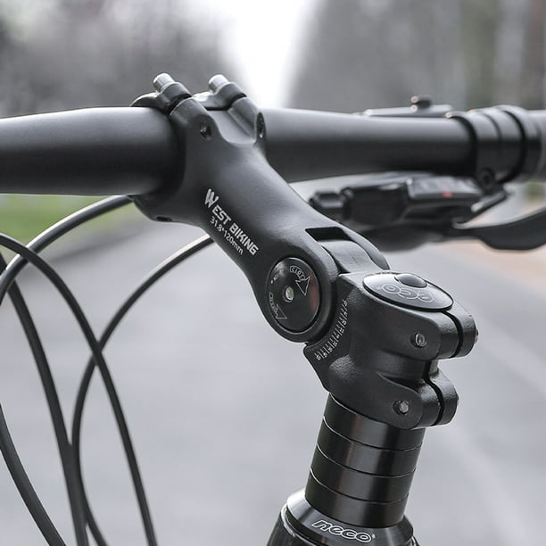 Adjustable Bicycle Handlebar Stem Variable 60 Degree Angle Aluminum Alloy Bike Handlebar Riser Road Bike Front Fork Stem Adapter Walmart