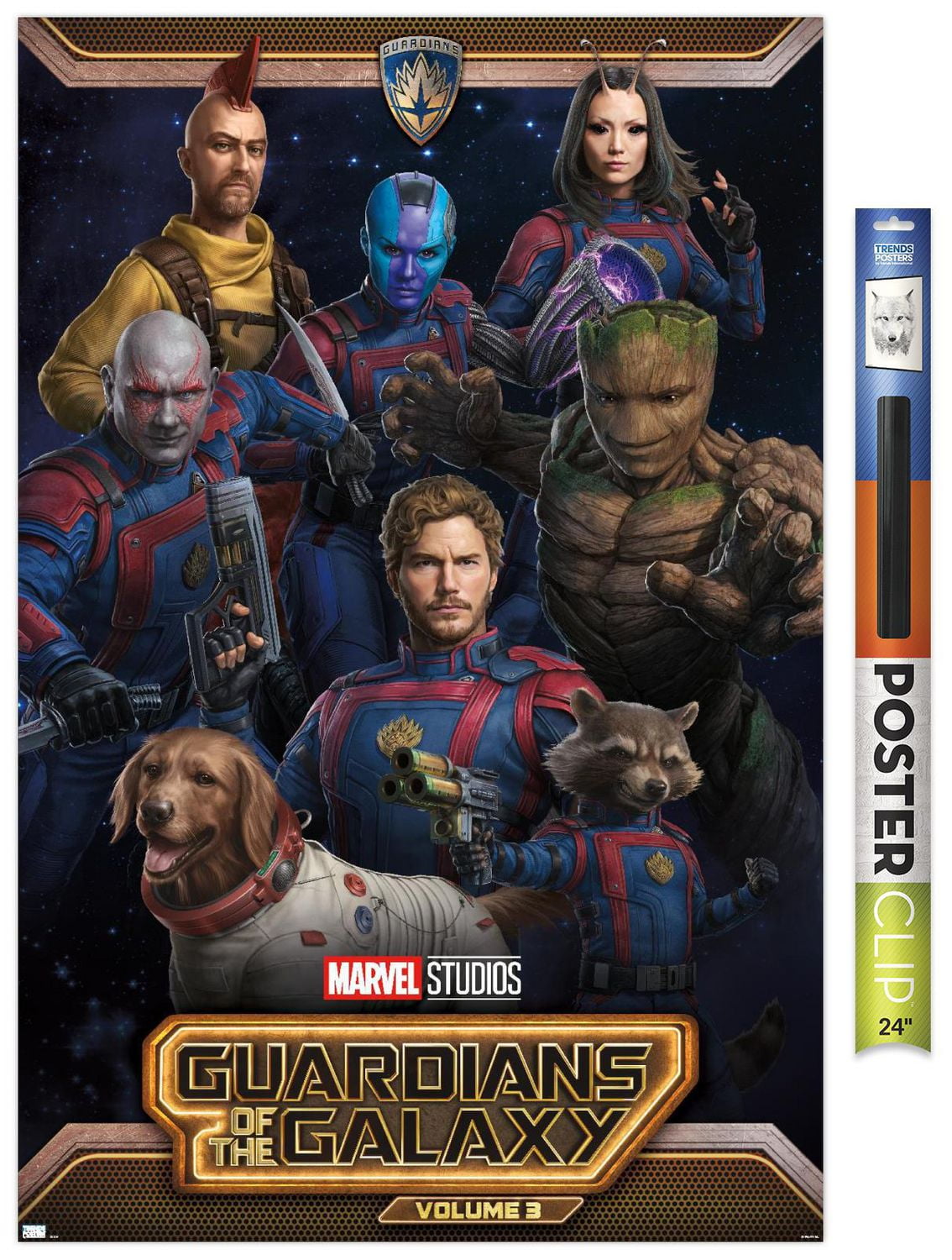 Marvel Guardians of the Galaxy Vol 3 - Group Wall Poster