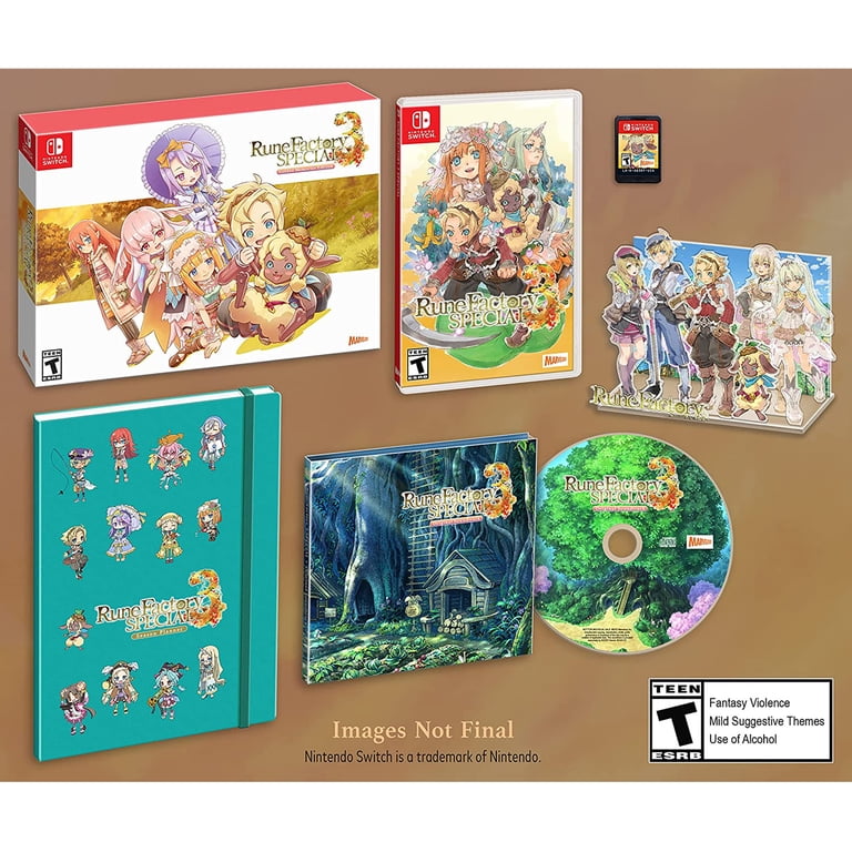 Rune Factory 3 Special Golden Memories LE for Nintendo Switch