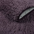thumbnail image 4 of PiccoCasa Solid Shag Area Rug or Runner Soft and Plush Rug for Home, Purple 48" x 62", 4 of 6