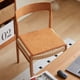 thumbnail image 4 of Cojín de lino, 1 pieza, cojines para silla de comedor, cojín para silla, desmontable y lavable, cojín para silla de casa u oficina, almohadilla de esponja gruesa, diseños de correa antideslizante, alm, 4 of 6