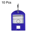 thumbnail image 2 of Uxcell 40x27mm Plastic Key Tags with Split Keyring Dark Blue 10 Count, 2 of 4