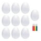 thumbnail image 2 of Huevos de espuma, huevos falsos, sin pintar, manualidades en blanco, decoración, huevos de Pascua para las fiestas 150MM, 2 of 9