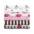 thumbnail image 3 of Betsey Johnson Skull Rose Trellis Sheet Set, Queen,, 3 of 4