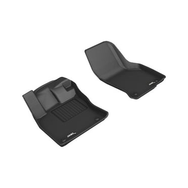 3D MAXpider Custom Fit Kagu Floor Mat (Black) Compatible with Volkswagen Arteon 2019-2023 - Front Row