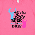 thumbnail image 4 of Inktastic Gender Reveal Will It Be a Little Buck or Doe? Girls Baby T-Shirt, 4 of 5