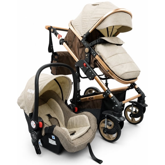 Sistema de Viaje Angelin Baby  Noni Café + Pañalera y Cambiador
