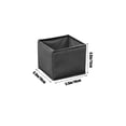 thumbnail image 4 of Organizador de cajones | Divisor de armario | Caja de almacenamiento de telas sin tejida, diseño plegable, opciones de varias tallas, ideal para ropa, ropa interior, accesorios, negro, set de 3 piezas, 4 of 6