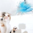 thumbnail image 3 of Pet Toy Interactive Cat Toy Cat Feather Toy Cat Teaser Wand Toy for Kitten, 3 of 9