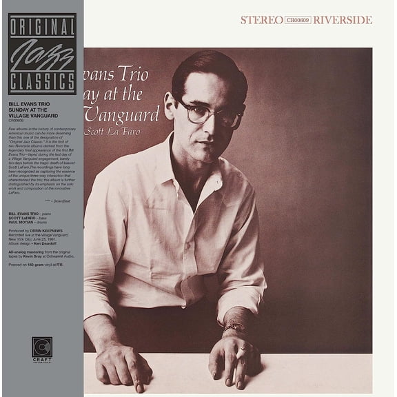 Bill Evans - Sunday At The Village Vanguard (Original Jazz Classics Series) - Music & Performance - Vinyl
