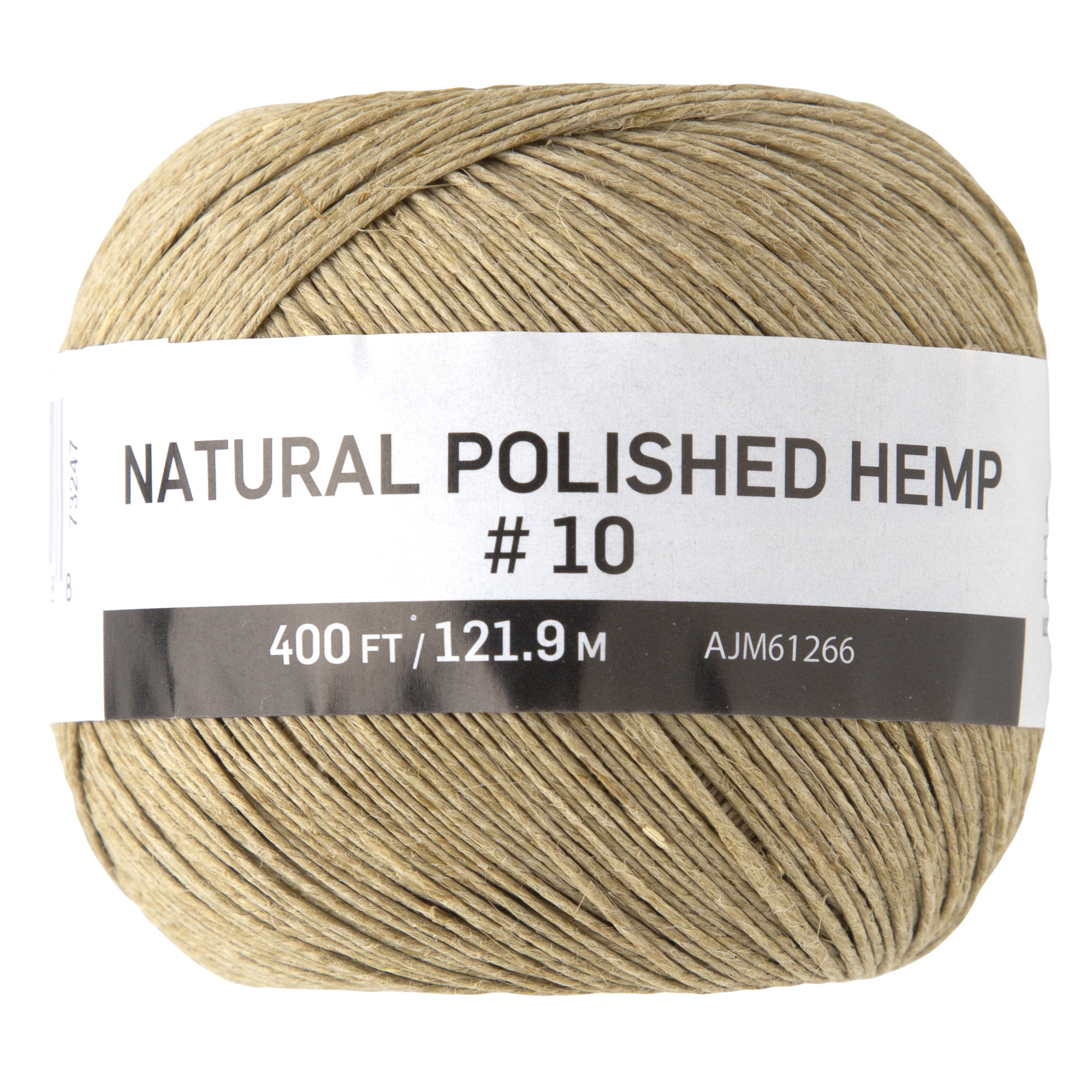 Cousin DIY 10 lb Thin Polished Hemp Cord Twine, 400 ft, Natural Brown - image 2 of 8