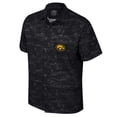 thumbnail image 2 of Men's Colosseum Black Iowa Hawkeyes Ozark Button-Up Shirt, 2 of 3