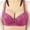 Purple, variant on DPTALR Womens Dailywear Bars Underwear Sagging Collar Bra With Lace Thin Large Soft Steel Ring Daily Bra