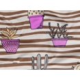 thumbnail image 6 of oneOone Rayon Brown Fabric Cactus Fabric For Sewing Printed Craft Fabric By The Yard 56 Inch Wide, 6 of 8