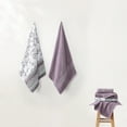 thumbnail image 4 of Modern Threads Ophelia 6-Piece Cotton Adult Bath Towel Set, Purple, 4 of 17