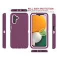 thumbnail image 2 of Tekcoo Shockproof Silicon Rugged Cell Phone Case for Samsung Galaxy A13, Burgundy, 2 of 6