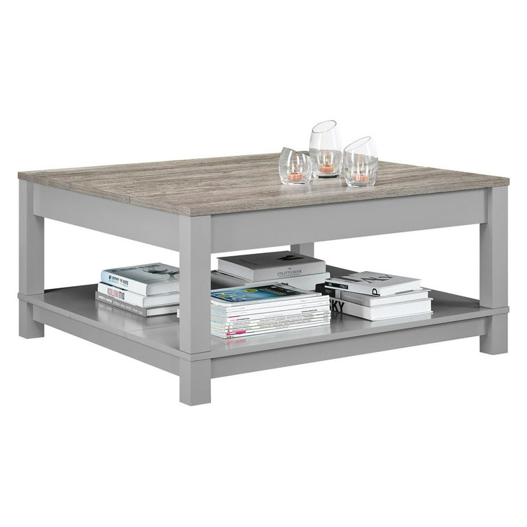 Better Homes Gardens Langley Bay Coffee Table Gray Sonoma Oak