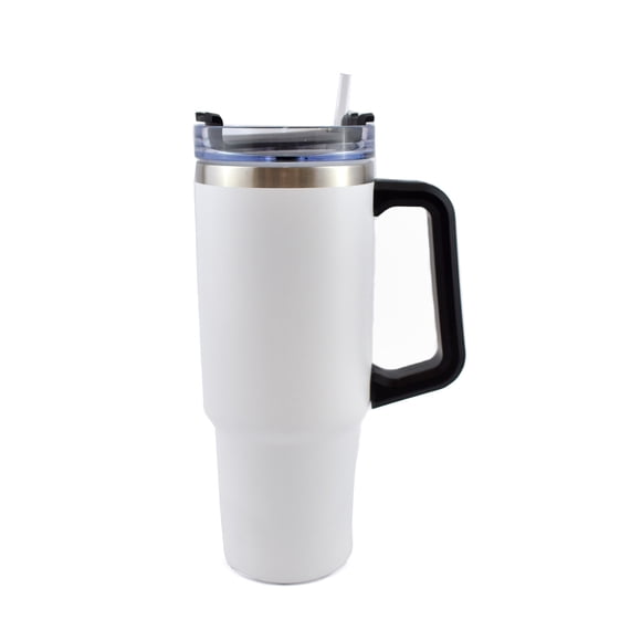 Termo con agarradera y popote 900 ml Dekora DK6006 termo
