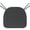 Gray, variant on PRYESS Uv Protected Outdoor Cushion, Dark Gray 18x18 Inch Outdoor Waterproof Seat Cushion with 50+ Uv Shield and High-Density Foam
