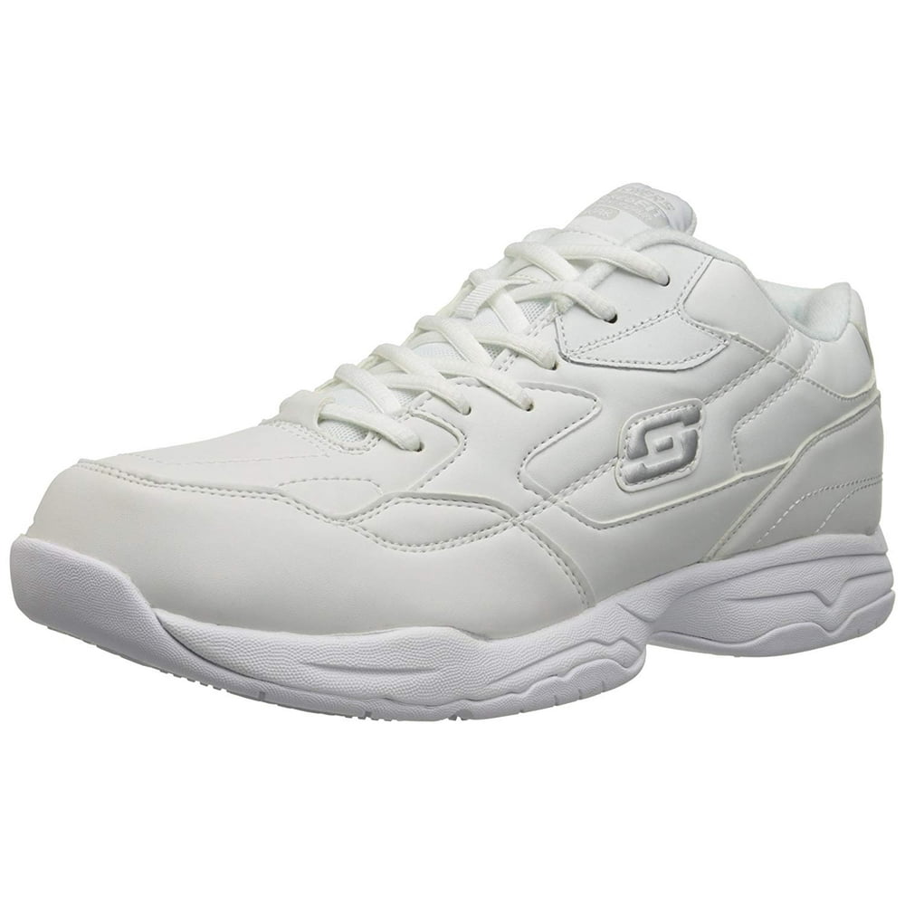 Skechers Work - Skechers Men’s Felton Slip Resistant, Relaxed-Fit Work ...