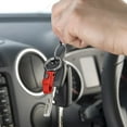 thumbnail image 5 of Keychain Pendant for Men | Car Key Holder with Hanging Ring and Rope | Alloy Leather Keychain Accessory for Keys | Waist Clip and Daily Carry Organizer, 5 of 5