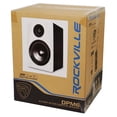 thumbnail image 6 of Rockville DPM6W 6.5" 2-Way 210W White Active/Powered Studio Monitor Speaker, 6 of 6
