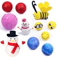 thumbnail image 4 of Bolas de Espuma para Manualidades Crafare de 7.5 cm, Paquete de 15 piezas, Blancas, 4 of 6
