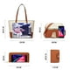 thumbnail image 4 of Set de bolsos YTL de piel sintética a la moda para mujer, 4 piezas, 4 of 6