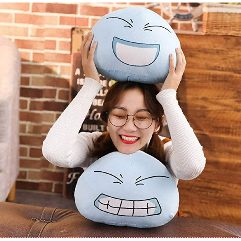 Tensei Shitara Slime Datta Ken Rimuru Tempest Slime Plush Pillow Stuffed  Cushion Doll Toys 