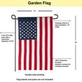 thumbnail image 3 of Lotusprinthandmade Flowers and Jesus Easter Day 100% Polyester Garden Flag 28x40 inches, 3 of 4