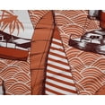thumbnail image 5 of oneOone Polyester Spandex Orange Fabric Nautical Fabric For Sewing Printed Craft Fabric By The Yard 56 Inch Wide, 5 of 5