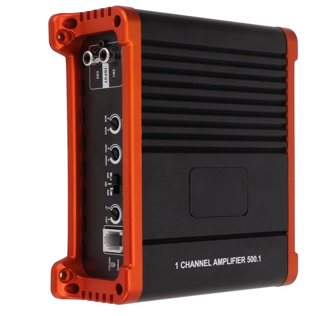 Monoblock Amplifier,1 Channel Car Audio Channel Amplifier Car Amplifier Modern Innovation