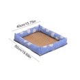 thumbnail image 3 of Fiudx Cojín de Verano para Mascotas, Suave y Fresco Tapete de Ratán, Cama Transpirable y Cómoda para Perros, Colchón Duradero y Fácil de Limpiar para Gatos, para Uso En Interiores y Exteriores, Ideal, 3 of 6