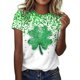 thumbnail image 1 of Camisetas Casuales de Manga Corta con Cuello de Tripulación Impresa de San Valentín Tee Gráfica Ligera Top 95% Poliéster 5% Elastano para el Uso Diario, Camiseta de Moda Cómoda, 1 of 6