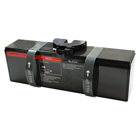 GREENTECH COMPATIBLE APCRBC161 SLA BATTERY FOR APC BN1500M2 BN1500M2-CA BR1350MS BR1350MS-TW BR1500M2-LM BR1200SI 24V 7AH REPLACES APCRBC161 RBC161 Battery Cartridge #161
