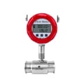 thumbnail image 2 of Turbine Water Flowmeter 150 Hot Water Flow Meter Sensor Tri Clamp Flow Meter Alcohol Water Milk Oil Fuel Diesel Fluid Measurement ,Easy to Use, 2 of 5