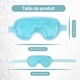 thumbnail image 5 of Máscara de ojos fría, máscara de ojos de gel inflable, círculos oscuros, máscara de ojos fría reutilizable para migraña (azul), 5 of 5