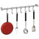 thumbnail image 2 of Ganchos para utensilios de cocina, estante para ollas, portavasos, ganchos de acero inoxidable, ganchos de cocina, clavijas para cocina y baño, 2 of 5