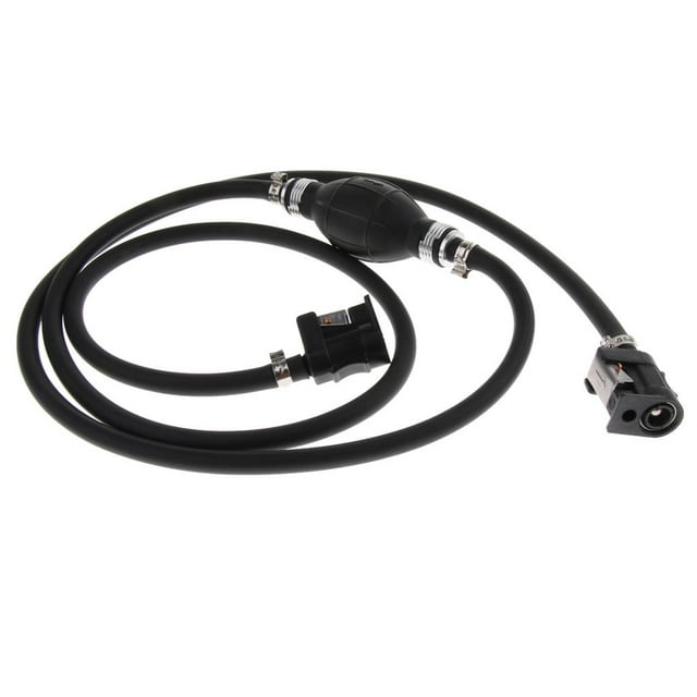 Bomba de de Mano de Transferencia de Fuera de Borda de 8 Mm para Motocicletas de Vehículos Marinos RV Soledad Bomba de mano