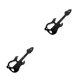 thumbnail image 2 of Soidarity Tarjeta multifuncional con forma de guitarra, mango de herramienta, llave abrelatas práctica con combinación de escala, dispositivo Negro 2Conjunto, 2 of 6