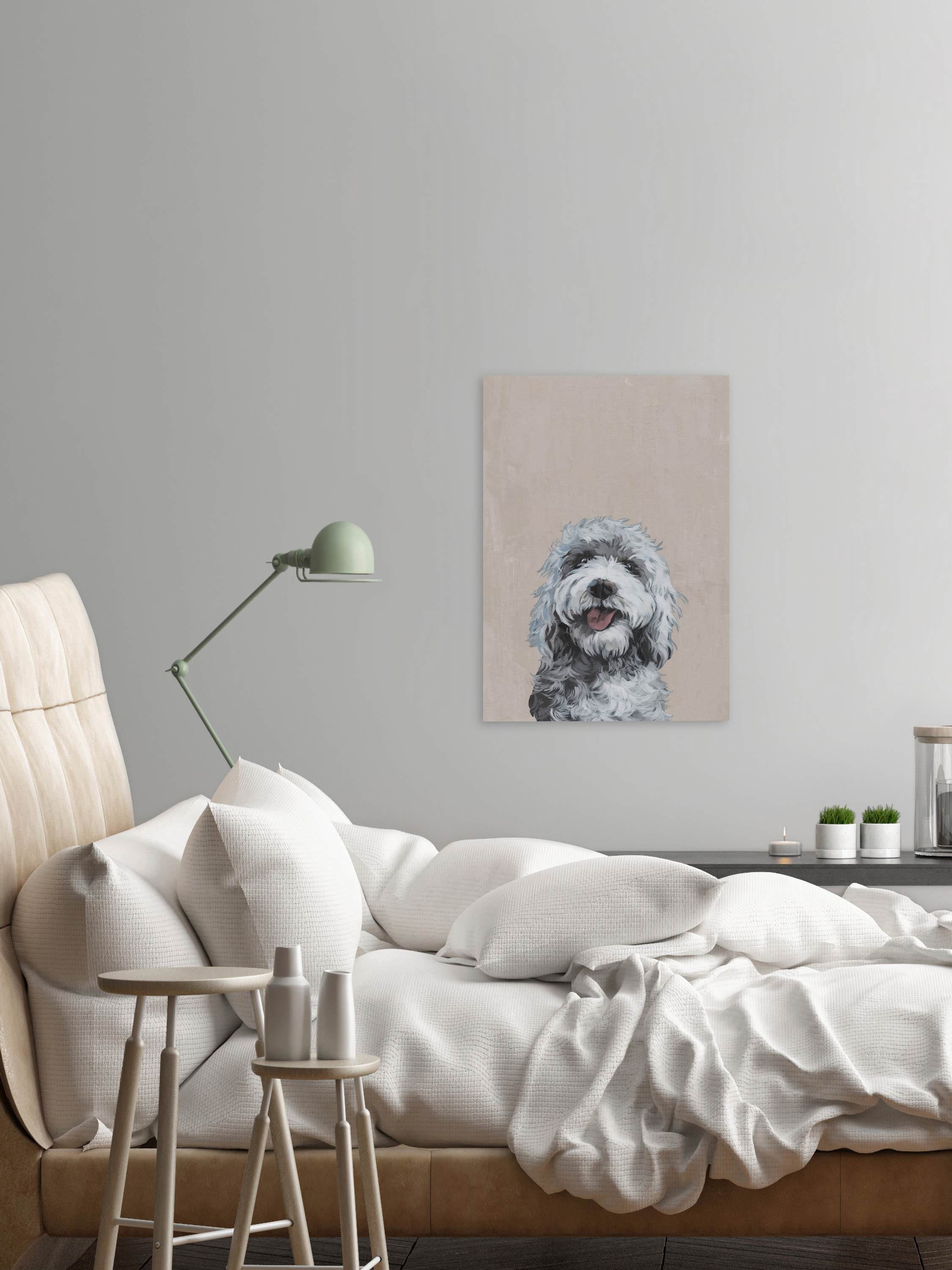 Marmont Hill "Simply Furr" Painting Print on Wrapped Canvas