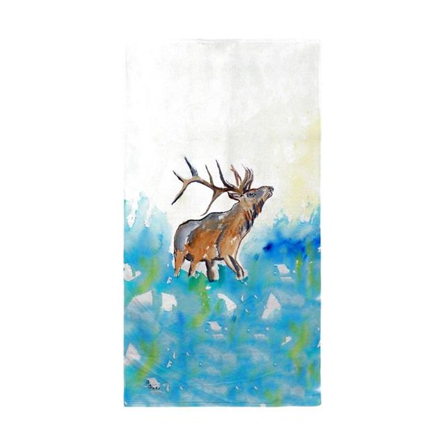 Betsy Drake BT237 Serviette de Plage Wapiti