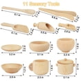 thumbnail image 3 of Cubo de basura sensorial de madera Yowlieu para niños pequeños y preescolares, 3 of 5
