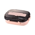thumbnail image 2 of Fiambrera Bento, organizador de frutas, utensilios de cocina con borde liso, contenedor de comida, estuche para almuerzo para cocina, Picnic, adultos, Rosa, 2 of 9