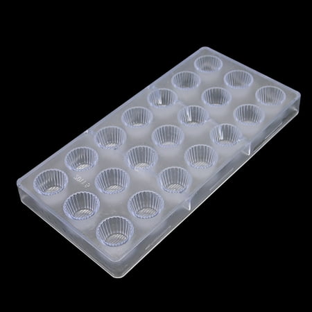 

Chocolate Mold Clear Plastic Dessert Decorating Mould for Baking Cupcake Cookie Candies 13