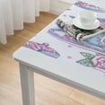 thumbnail image 4 of nygtbtfer Kitchen Round Tablecloth Tablecloths Table Cloths Washable Polyester Tabletop Runner for Kitchen Party Dining Decor, 4 of 7